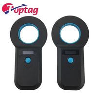 Lector de Microchip RFID Portátil FDX-B EMID 134.2KHz W90B, Resistente al Agua, de ABS, para Mascotas, Perros, Gatos, con USB