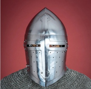Casco Medieval de Prestigio, Armadura Duradera para la Cabeza de Guerrero, Diseñado para Demostraciones Históricas, Teatro y Actividades de Festivales - Product Image 6