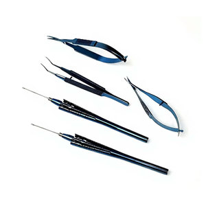 Juego de Instrumentos Quirúrgicos Oftálmicos Manuales Personalizados de Acero Inoxidable Básico, Certificados por la CE y Cumplen con la Normativa MOL, para Cirugía de Cataratas - Product Image 1