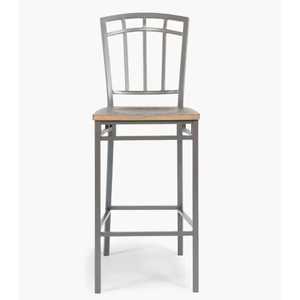 Upholstered Wooden Bar <b>Stool</b> Luxury Leather <b>Cushion</b> High Chair with Backrest for Hotel Restaurant Pub Cafe - Product Image 2