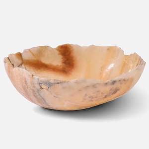 Bol à salade en résine écologique fait main avec texture marbrée Aqua Swirl, design moderne pour la maison, l'hôtel, le restaurant et le bar - Product Image 6