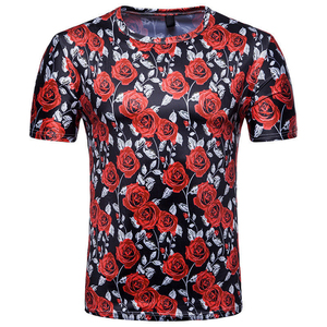 Nueva camiseta sublimada para hombre con logo/colores personalizados, antiarrugas, transpirable, de calidad premium y cómoda. - Product Image 1