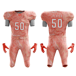 Top Selling Comfortable Material American Football Customized Quick Dry American Football uniform - Product Image 1