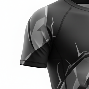 Maillot de compression respirant, anti-UV UPF 50, à séchage rapide, pour entraînement MMA, BJJ, grappling, homme et femme. - Product Image 5