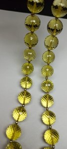 Perles de quartz citron naturel facettées, rondes, couleur jaune vif, pour la création de bijoux faits main, colliers et bracelets - Product Image 6