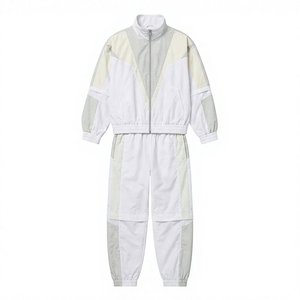 Ensemble survêtement coupe-vent et pantalon léger pour hommes, personnalisable en nylon, fabrication sous marque privée, vente en gros - Product Image 1