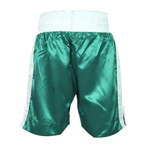 Shorts de combat Muay Thai personnalisables de haute qualité avec poches avant imprimées 100% polyester séchage rapide respirant unisexe arts martiaux - Product Image 6