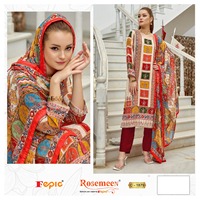 Vêtements ethniques indiens et pakistanais en gros, shalwar kameez brodé, tenue de fête traditionnelle pour femmes, ensemble de robes pour l'Aïd