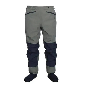 Pantalon imperméable pour homme de haute qualité, taille mi-haute, 100 % coton, respirant, séchage rapide, décontracté, pour la pêche estivale - Product Image 2