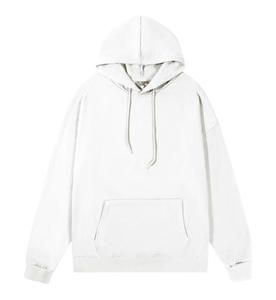 Sudadera con Capucha Personalizable de Punto Grueso Ecológico, Unisex, Corte Regular, Cuello con Capucha, Casual, con Botones, para Otoño - Product Image 3