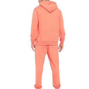 Survêtements slim fit personnalisés pour hommes, de bonne qualité, en molleton, pour l'entraînement, design personnalisé, taille adulte. - Product Image 3