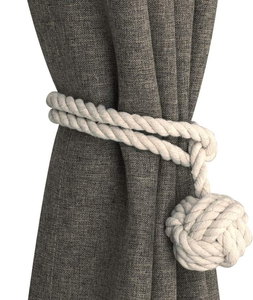 Cuerda elástica para cortinas con hebilla, atador de cortina para dormitorio, decoración del hogar - Product Image 1