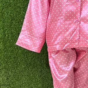 Pyjama personnalisé confortable pour femmes grandes tailles, manches courtes, 2 pièces, uni, super doux, 100% coton, vêtements de nuit chauds - Product Image 4