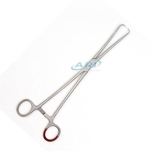 Pinzas Pozzi de Acero Inoxidable, Instrumento Quirúrgico para Procedimientos Ginecológicos, Pinzas Pozzi de Alta Precisión - Product Image 2