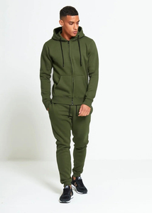 Ensemble de survêtement slim fit pour homme, sweat-shirt et pantalon de jogging, nouveau modèle vert - Product Image 2