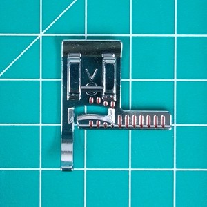 #SA189, 9913 Vertical Stitch Alignment Foot, Stitch Guide Foot Snap On for Brother <b>Sewing</b> Machine Part - Product Image 2
