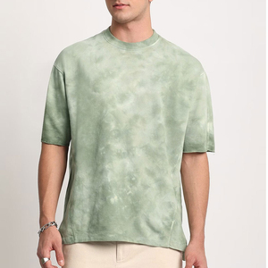 เสื้อยืดคอกลมแขนสั้นทรงปกติสำหรับผู้ชาย ผ้าถัก 100% คอตตอน ระบายอากาศได้ดี น้ำหนัก 220 กรัม - Product Image 1