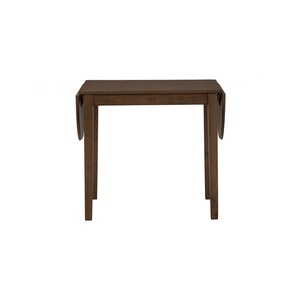Rustic <b>Walnut</b> Finish Extendable Dining <b>Table</b> in Oval Dining Room <b>Table</b> Modern Home Furniture for Apartment - Product Image 4