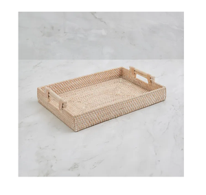 Nouveau plateau hexagonal élégant en rotin tressé pour accent décoratif de pièce – Fabrication en gros, produit le plus vendu - Product Image 5