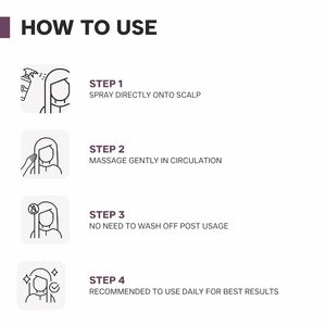 สเปรย์บำรุงเส้นผม DERMATOUCH โรสแมรี่ สำหรับการเจริญเติบโตของเส้นผม - 1.69 ออนซ์ (50 มล.) |   การควบคุมผมร่วงและการงอกใหม่ของเส้นผม |   ผู้ชายและผู้หญิง - Product Image 6