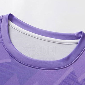 Uniforme de Fútbol de Manga Corta, Ligero y Duradero, Tejido de Malla de Poliéster Transpirable, Colores y Logotipo Personalizables para Máxima Comodidad - Product Image 3