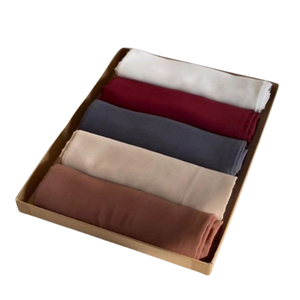 Stylish Womens Chiffon Scarves Soft Lightweight Breathable Customizable Hijab <b>Wrap</b> Muslim Shawl Long Fashion <b>Head</b> Scarf - Product Image 1