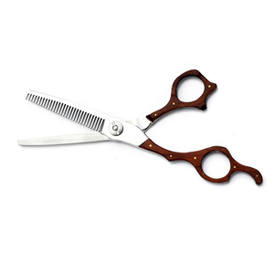 Ciseaux de coiffure professionnels en acier inoxydable 6 pouces, pliables et légers, pour la coupe et l'éclaircissement des cheveux, pour coiffeurs et barbiers - Product Image 3