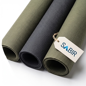 Lona de Algodón 100% al por Mayor, 10oz, 12oz, 16oz, 22oz, 24oz, Lona Personalizada para Bolsas, Tiendas de Campaña y Uso en Exteriores - Product Image 2
