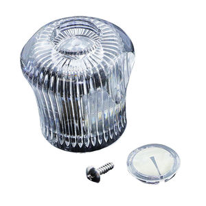 Modern Aesthetic Crystal <b>Clear</b> Transparent <b>Resin</b> Grip Innovative Ergonomic Handheld Hardware Accessory Upgrade Piece - Product Image 3