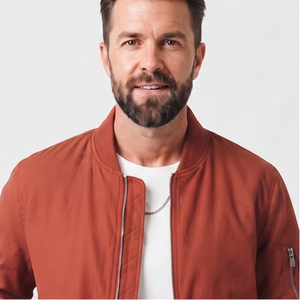 Chaqueta Bomber Personalizada para Hombre, de Primera Calidad, Ligera, Informal, Estilo Urbano, con Cuello Redondo, Cierre de Cremallera, Chaqueta Bomber de Nailon - Product Image 4