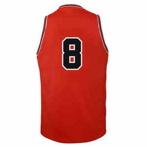 Nouveau maillot de basket respirant en tissu tendance, 100 % polyester, en vente en ligne - Product Image 2
