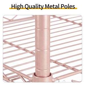 Espositore in Ferro a 5 Ripiani Regolabile Modello D01007HHNTT 54*29*150 Struttura Deformabile Tipo Pin Distanza 29*150 Piedini Regolabili - Product Image 6