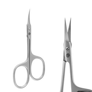 Tijeras para Cutículas Curvas de Acero Inoxidable, Ecológicas, Duraderas, con Cuchillas Afiladas, Plegables, para Manicura, Marca Stahlmann Pro, para Niños - Product Image 4