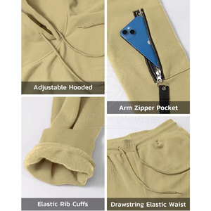 Chándal deportivo premium elástico para hombre, tejido ligero, para correr y entrenar, en venta online. - Product Image 5