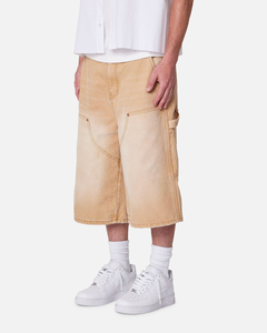 Wholesale Men's Cargo Shorts Elastic Waist Streetwear Casual Men Cargo Short Pants Cotton French Terry Fabric Sweat Shorts - Product Image 1