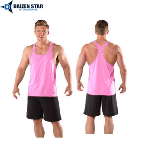 Mens Premium Gym Tank Top Sleeveless Muscle Shirt Quick Dry Fitness <b>Stringer</b> <b>Vest</b> Custom Logo OEM ODM Bulk Sportswear - Product Image 4