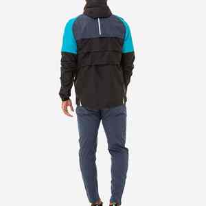 Ensemble de survêtement coupe-vent léger en polyester pour homme, imperméable, pour la course à pied, le jogging, la gym, style vintage - Product Image 2