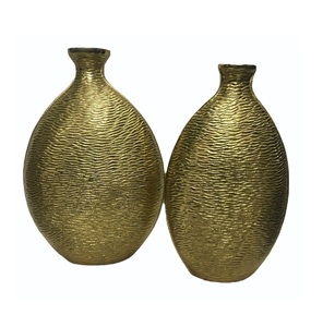 Wholesale Daood Sons Handicraft Modern Metal Handmade Tall <b>Tabletop</b> Flower Vase Decorative Large Wedding Easter Event Supplies - Product Image 4