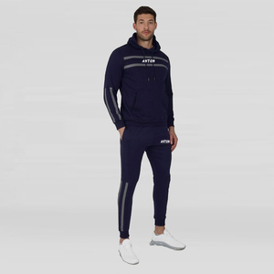 <b>Mens</b> 100% Cotton Sports Track Suits Breathable Spring And Autumn Running 100% Cotton Tracksuits From Pakistan - Product Image 1