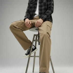 Pantalones de chándal casuales de moda para hombre, estilo americano, holgados, de pierna recta, talla grande, cintura media, para otoño, estilo estudiantil - Product Image 5