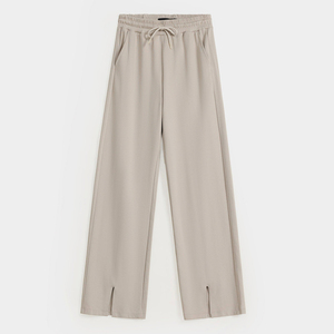 กางเกงลำลองผู้หญิงคุณภาพพรีเมียม ผ้าแคนวาสคอตตอนระบายอากาศ น้ำหนักเบา แห้งเร็ว เป็นมิตรกับสิ่งแวดล้อม เหมาะสำหรับฤดูหนาว ทรงขาตรง - Product Image 4