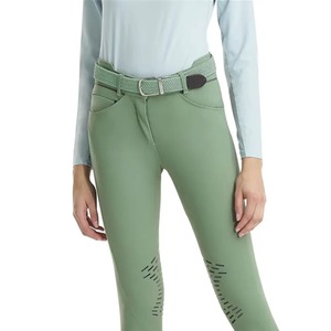 Custom Logo Women Breeches Premium Riding Pants with Breathable Material and Ergonomic Fit - Product Image 2