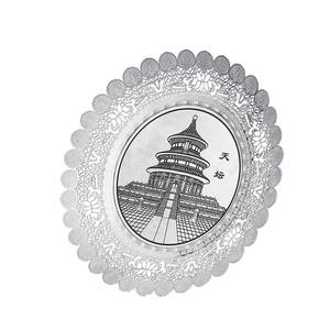 Plaque Souvenir Architecturale Moderne Personnalisée en Alliage Gravé en Relief 3D, Imprimée en Letterpress en Chine, Art & Objets de Collection - Product Image 1