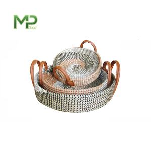 Cesta de lavandería de bambú al por mayor de Vietnam artesanías textiles - Product Image 3