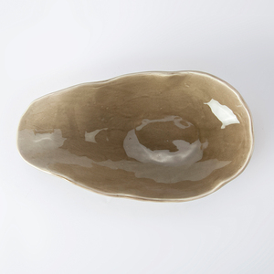 Nouvelle conception 2024 Yayu – Assiettes en céramique irrégulières originales, plats à soupe, assiettes à pâtes et salades, vaisselle en céramique épaisse et abordable, assiette de table en céramique - Product Image 3