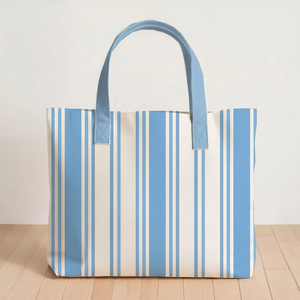 Cotton Reusable <b>Bag</b> Eco Friendly Grocery Tote with <b>Long</b> Handles, Washable Cloth <b>Bag</b> for Daily Shopping - Product Image 1