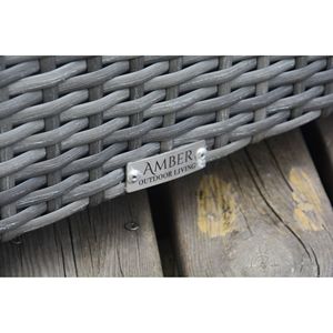 โซฟาหวายกลางแจ้ง 7 ชิ้น สีเทา เฟอร์นิเจอร์สวนลานบ้าน ชุดเฟอร์นิเจอร์สำหรับใช้กลางแจ้งที่ทันสมัยและทนทาน - Product Image 6