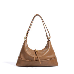 Sac à main tendance 2026 pour femme en cuir véritable, sac bandoulière en cuir de vachette première couche, sac fourre-tout. - Product Image 1