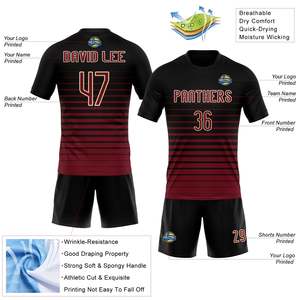 Wholesale Sublimation <b>Custom</b> 100% Polyester Sports Jersey Set OEM Sports Team Uniform Training Shorts Clubwear Apparel Set Wear - Product Image 4