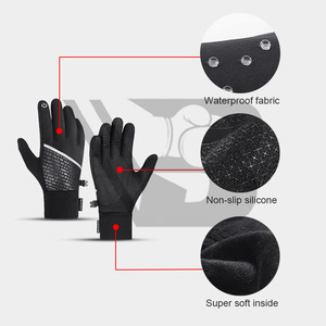 High Quality Windproof Winter Running Cycling <b>Gloves</b> With <b>Touch</b> <b>Screen</b> Technology Racing <b>Gloves</b> Wholesale - Product Image 4